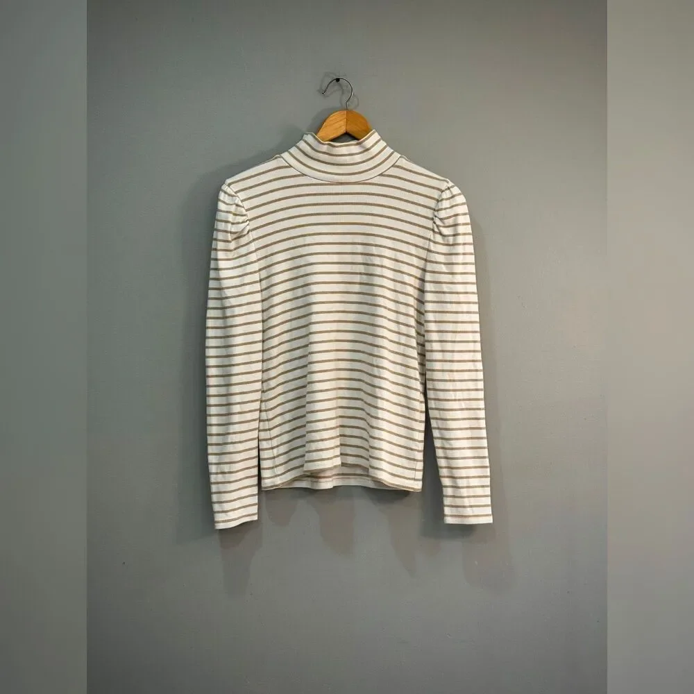 J. Crew white tan